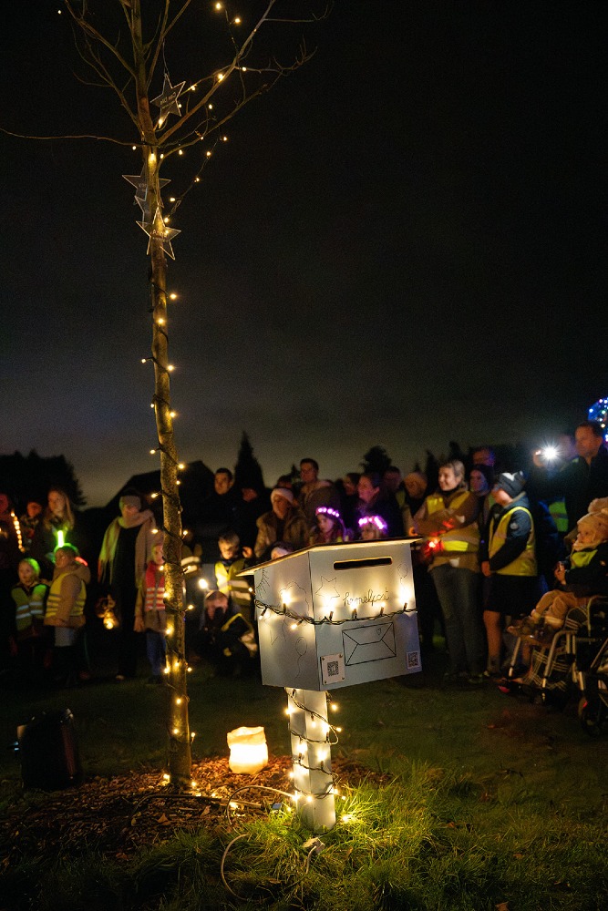 Lichtjeswandeling in LICHTaart!