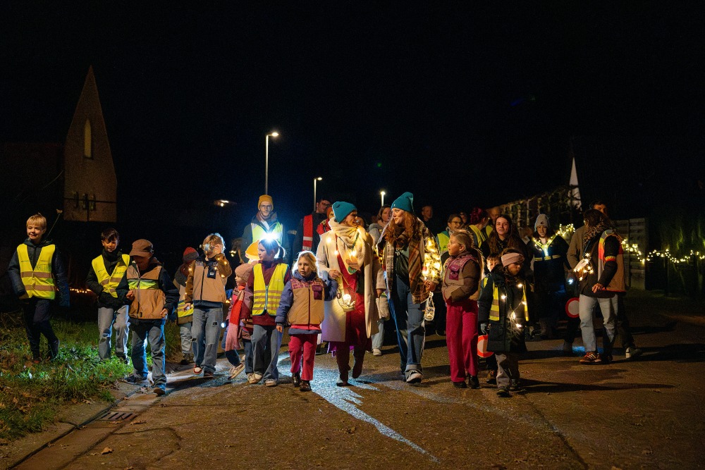 Lichtjeswandeling in LICHTaart!