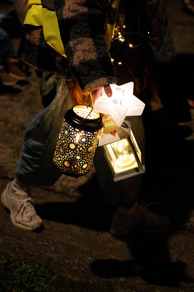 Lichtjeswandeling in LICHTaart!