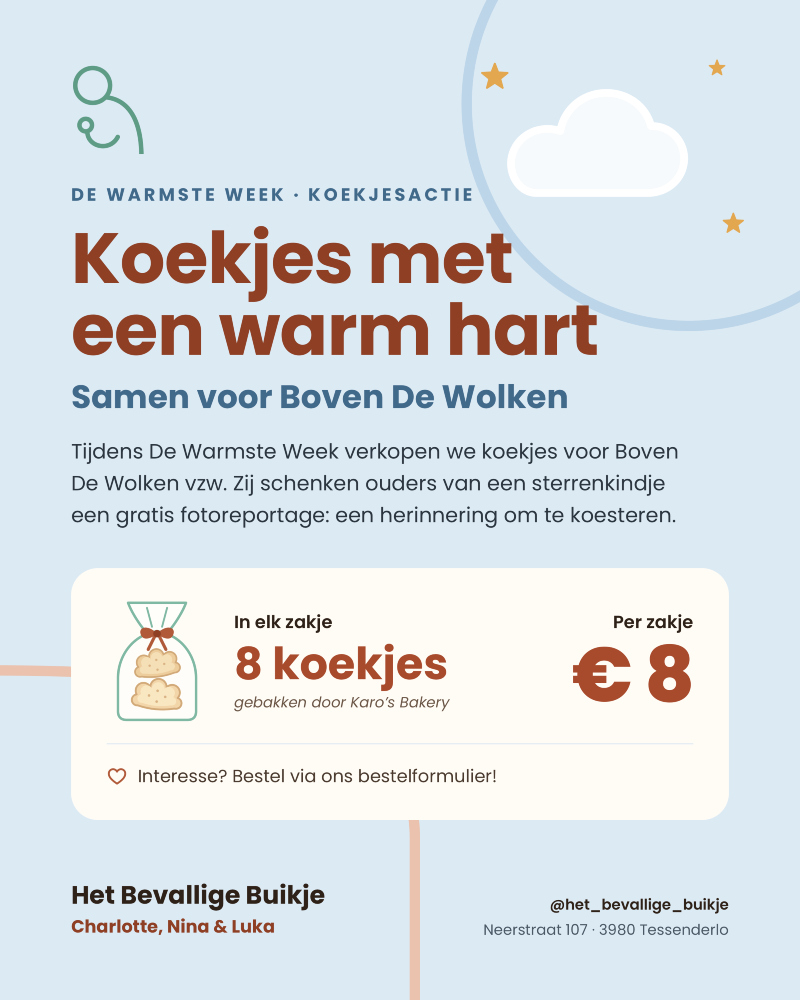 Koekjes met een warm hart